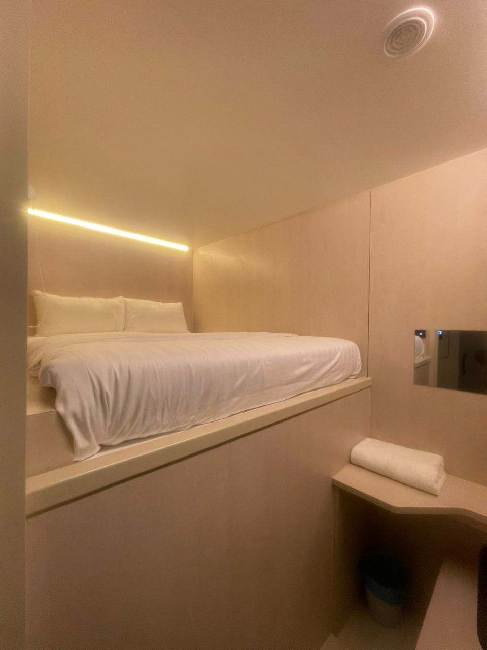 A private NapzBox guest room